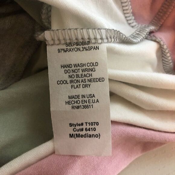 Twenty Second Colorblock Gray Top - Picture 7 of 7